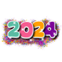 feliz año nuevo 2024 png