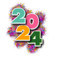 Happy new year 2024 png