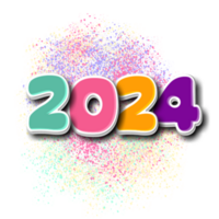 feliz año nuevo 2024 png