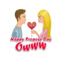 Happy valentine day sticker png