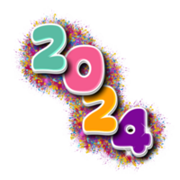 feliz año nuevo 2024 png