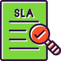 Sla Vector Icon Design