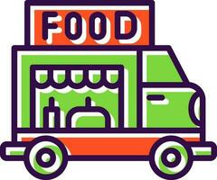 Food truck Vector Icon Design