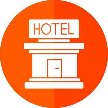 diseño de icono de vector de hotel