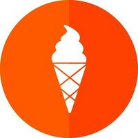 Ice cream cone Vector Icon Design