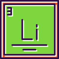 Lithium Vector Icon Design