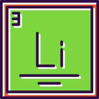 Lithium Vector Icon Design