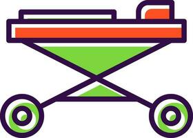 Stretcher Vector Icon Design