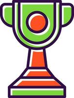 Trophy Vector Icon Design