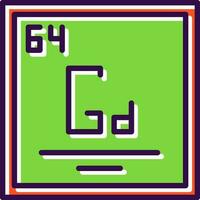 Gadolinium Vector Icon Design