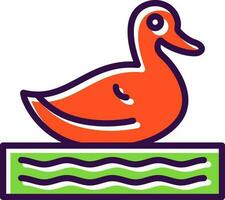 Duck Vector Icon Design