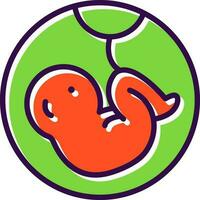 Embryo Vector Icon Design