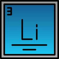 Lithium Vector Icon Design