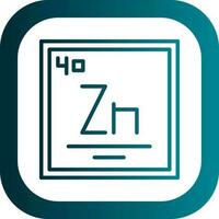 Zirconium Vector Icon Design