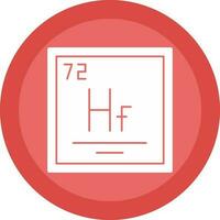 Hafnium Vector Icon Design