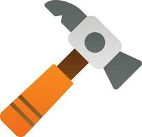 Inverse hammer Vector Icon Design