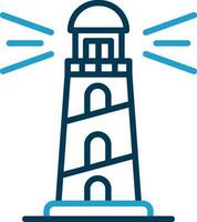 Lighthouse Vector Icon Design