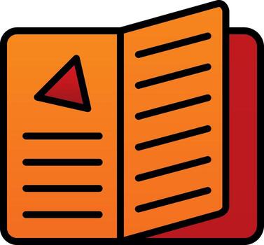 Menu list Vector Icon Design