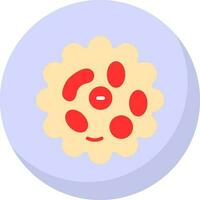 White blood cell Vector Icon Design