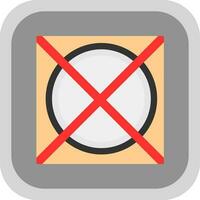 Do not tumble dry Vector Icon Design