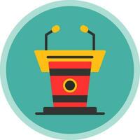 Podium Vector Icon Design