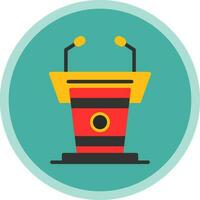 Podium Vector Icon Design