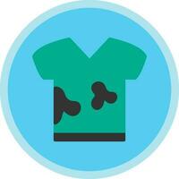 Dirty clothes Vector Icon Design