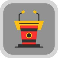 Podium Vector Icon Design