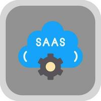 Saas Vector Icon Design