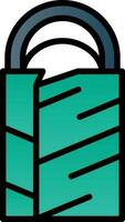 Sleeping bag Vector Icon Design