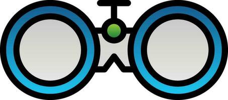 Binoculars Vector Icon Design