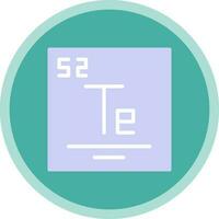 Tellurium Vector Icon Design