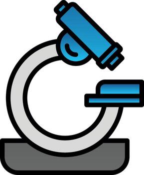 Microscope Vector Icon Design