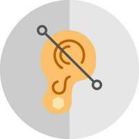 Percing line Vector Icon Design