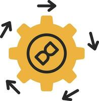 Work in progress Vector Icon Design