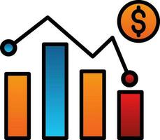 evaluación comparativa vector icono diseño