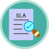 Sla Vector Icon Design