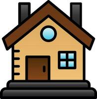 Cabin Vector Icon Design