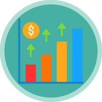 Gain Vector Icon Design