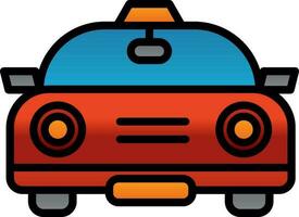 Taxi Vector Icon Design