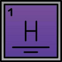 Hydrogen Vector Icon Design