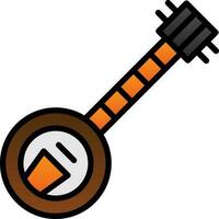 banjo vector icono diseño