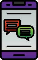 Chat Vector Icon Design