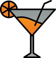 diseño de icono de vector de martini