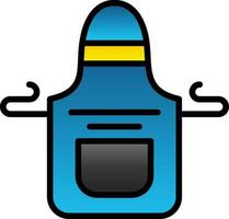 Apron Vector Icon Design