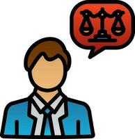 Legal advice Vector Icon Design