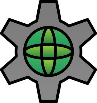 Setting Vector Icon Design