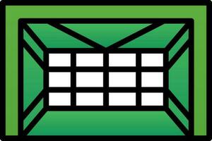 Goal box Vector Icon Design