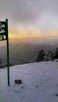 Footage at the top of Mount Tiziran Bab Berred Chefchaouen video