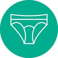 Underwear Vector Icon Design